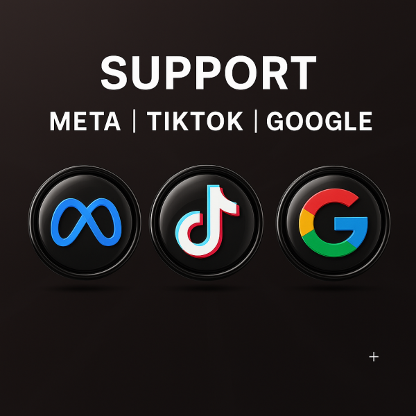 Support – Meta | TikTok | Google